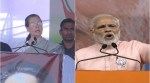 Modi's speeches 'don't fill empty stomachs', says Sonia, PM accuses her of destroying Congress to save dynasty