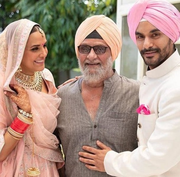 Neha Dhupia Bishan Singh Bedi