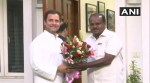 Karnataka: Kumaraswamy promises stable govt; Sonia, Rahul to attend swearing-in ceremony