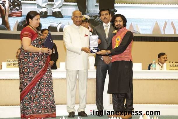 Ridhi Sen at the National Film Awards