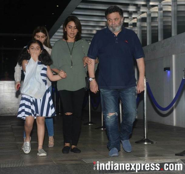 rishi kapoor family