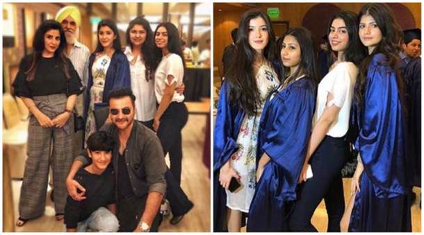 Shanaya Kapoor graduation ceremony Khushi, Anshula Kapoor