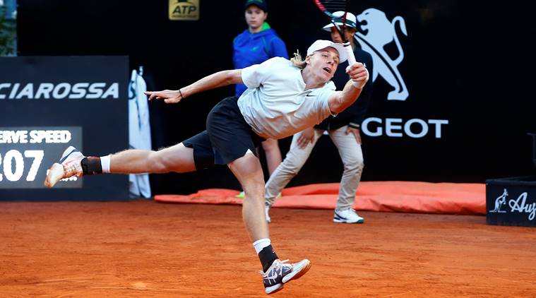 Denis Shapovalov shoots up the rankings with win over Tomas Berdych in Rome