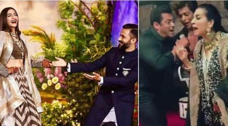 Sonam Kapoor-Anand Ahuja's wedding reception had Shah Rukh, Salman and Anil Kapoor dancing their hearts out