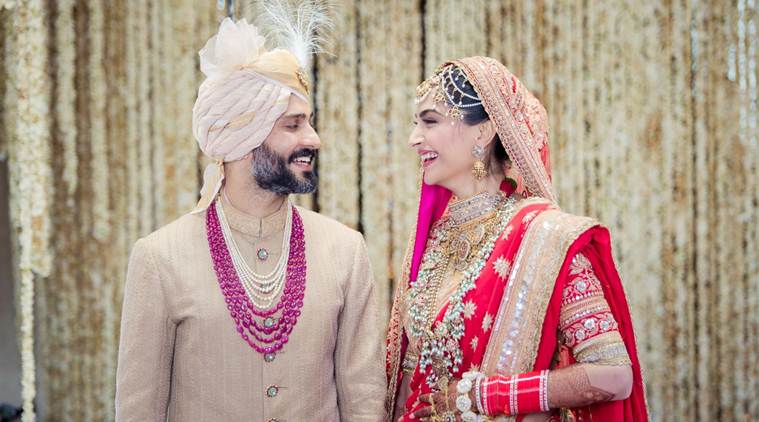 Image result for Bollywood celebrities in sonam kapoor and anand ahuja wedding