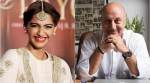 Sonam Kapoor gets a congratulatory message from Anupam Kher for her wedding