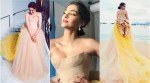Cannes 2018: Sonam Kapoor emanates radiance in a canary yellow Vera Wang bridal gown