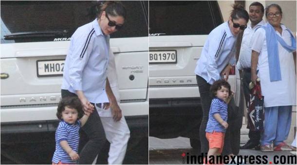 taimur ali khan posed