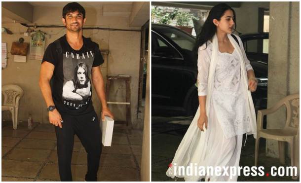 Sushant Singh Rajput and Sara Ali Khan