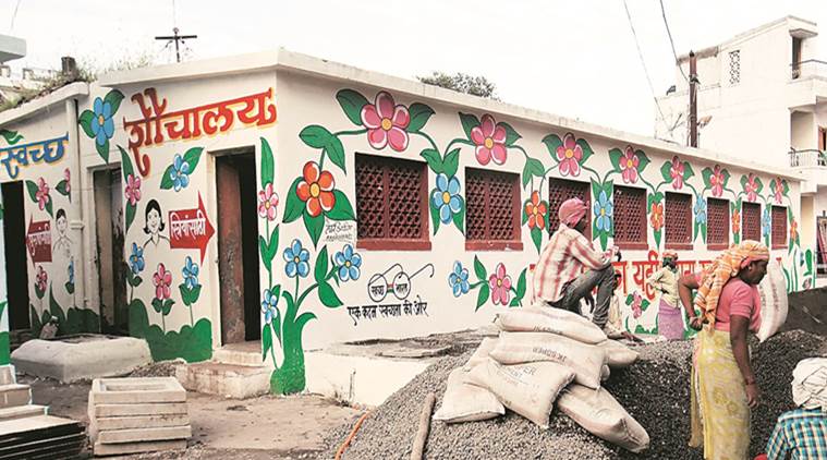 Swachh Bharat Abhiyan, pune, maharashtra, toilets built, indian express