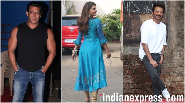 Salman Khan, Jacqueline Fernandez, Anil Kapoor