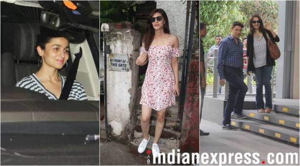 kriti sanon, madhuri dixit and alia bhatt