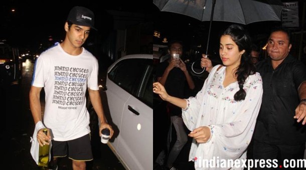 janhvi kapoor and ishaan khatter together