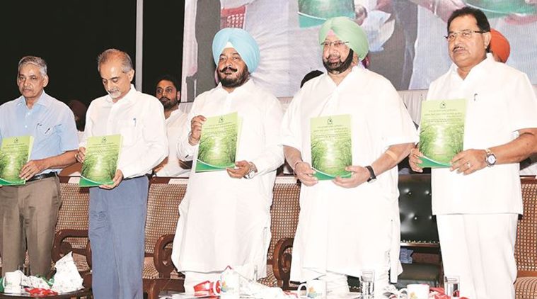 mission tandarust punjab, amarinder singh, amarinder in mohali, world environment day, punjab pollution