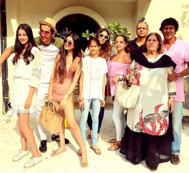 chunky panday family click