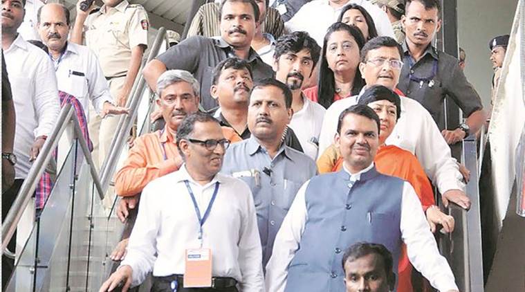 mumbai metro, devendra fadnavis, fadnavis mumbai metro, mobile ticketing