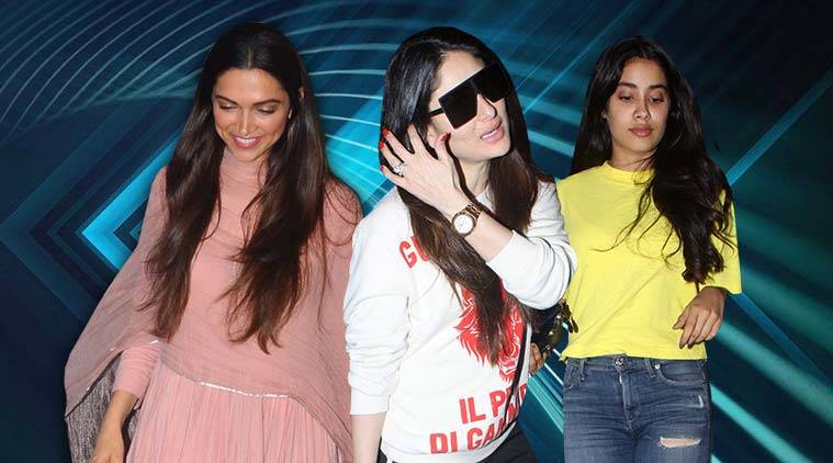 Celeb fashion, bollywood fashion, deepika Padukone, kareena kapoor khan, janhvi kapoor, huma qureshi, indian express, indian express news