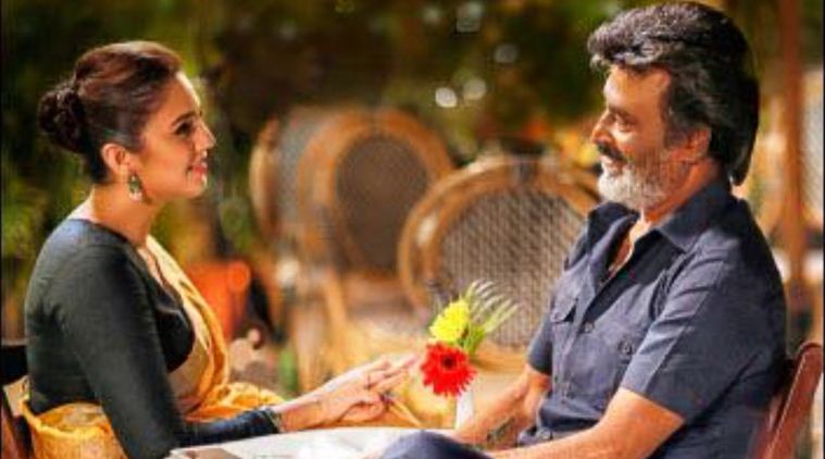 huma qureshi and rajinikanth in kaala