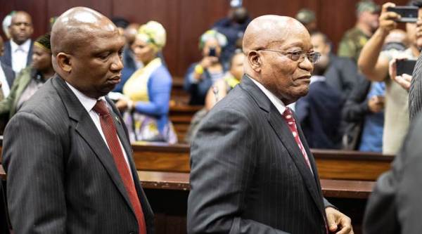 South Africa's Zuma makes second court appearance on corruption charges