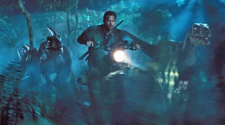 jurassic world starred chris pratt in the lead