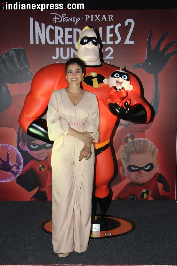 kajol on playing elastigirl