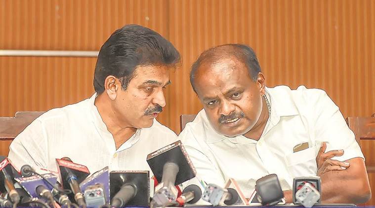 Karnataka: JDS, Congress share portfolios; to contest 2019 polls together