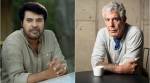 Mammootty recalls sharing a meal with Anthony Bourdain in Kerala