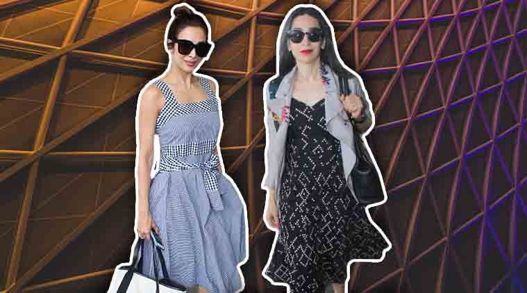 airport looks, bollywood airport looks, Deepika Padukone, Malaika Arora, Karisma Kapoor, Diana Penty, celeb fashion, bollywood fashion, indian express, indian express news