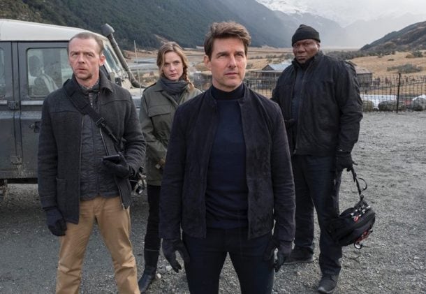 tom cruise, simon pegg in mission impossible fallout
