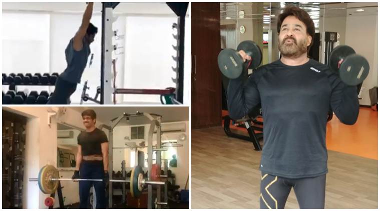 Mohanlal, Jr NTR Naga Chaitanya Fitness Challenge