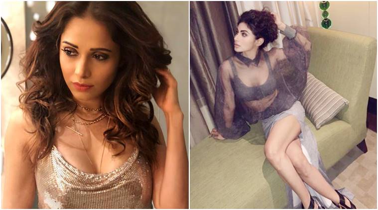 bollywood fashion watch, Nushrat Bharucha, Mouni Roy, celeb fashion, bollywood fashion, indian express, indian express news