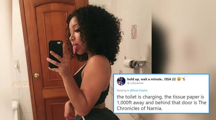 Womens Bathroom Selfie Goes Viral After Twitterati Point Out