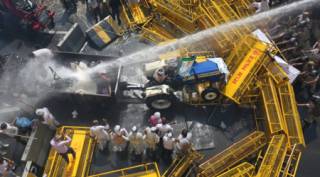 Recap: 18 photos from farmers’ protest against Centre’s farm laws