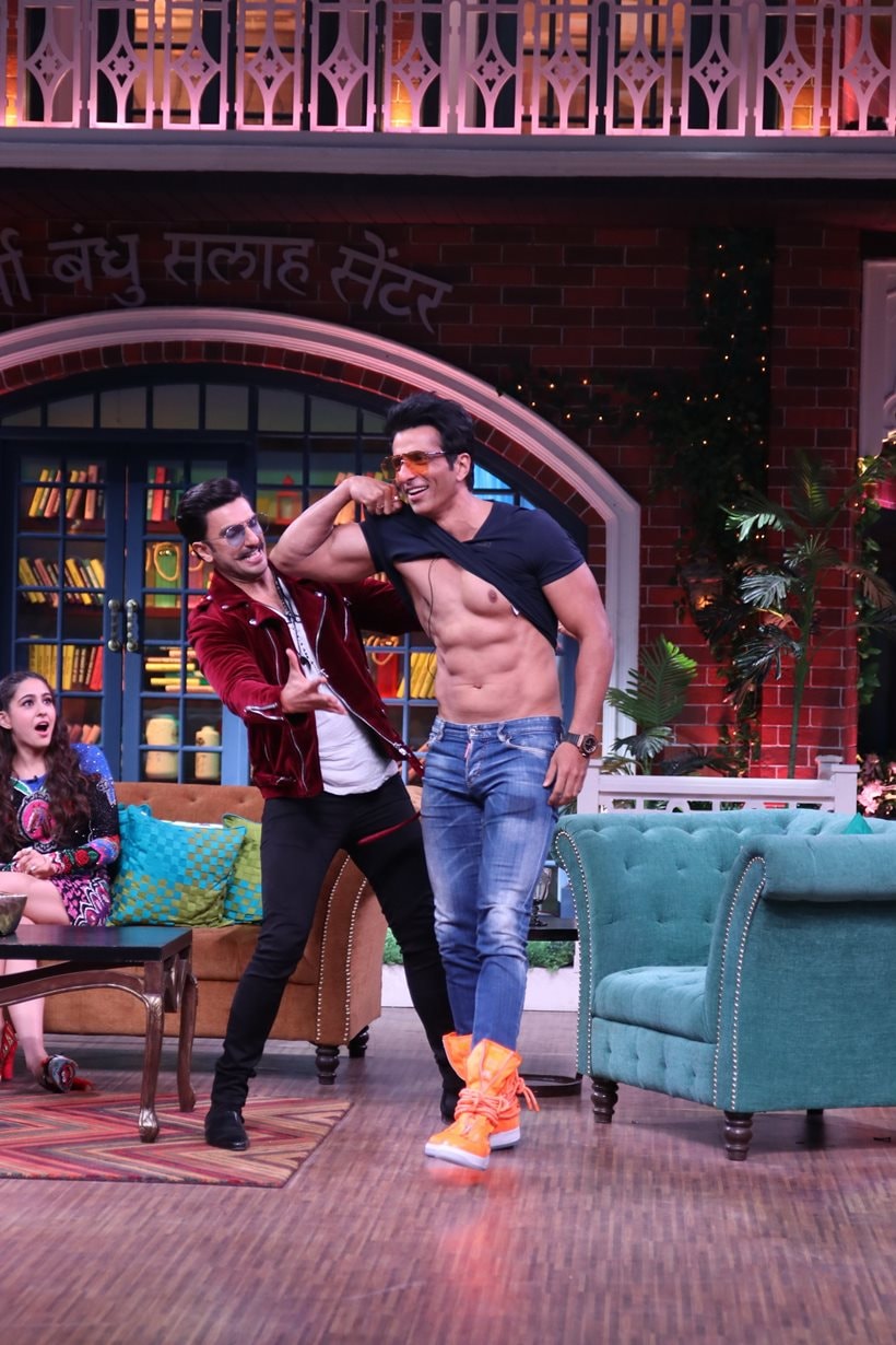 Ranveer Singh And Simmba Team Grace The Kapil Sharma Show