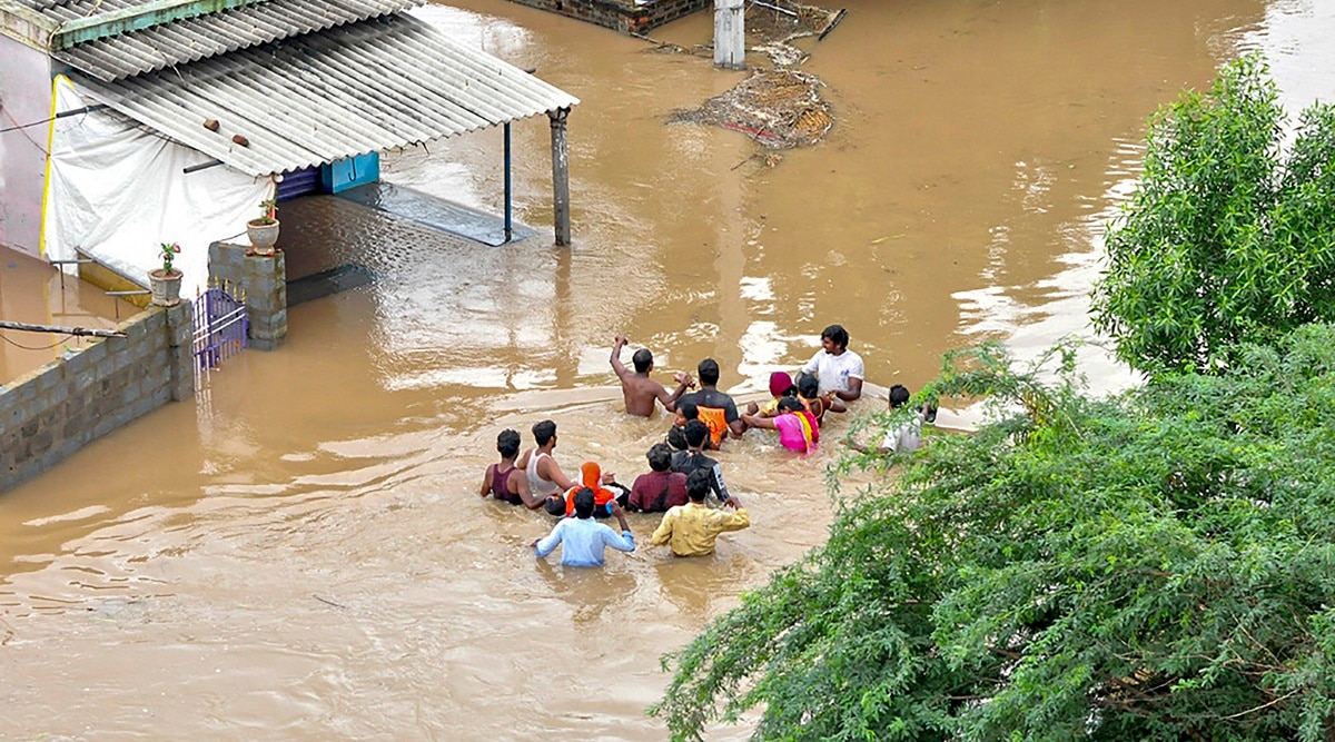 Andhra On Its Knees As Floods Wreak Havoc Toll Climbs To Road