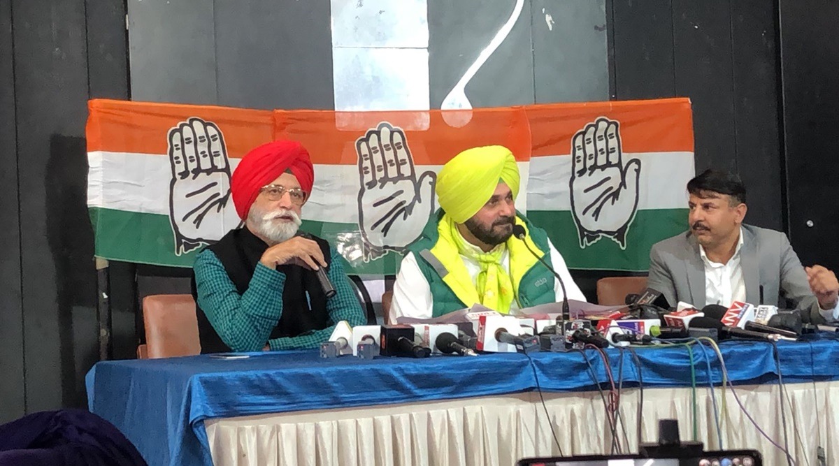 Choice Between Compromised Officer Or State Congress Chief Sidhu