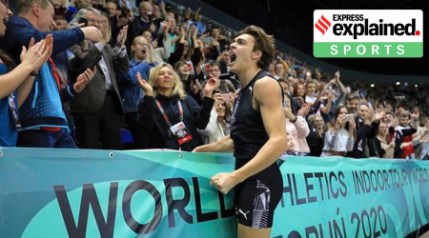 How high can Duplantis go in the pole vault