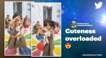 Little girl grooves to 'Kacha Badam' song. Watch adorable video
