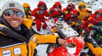 Mount Everest climbers hold world's highest tea party; set a new Guinness World Record