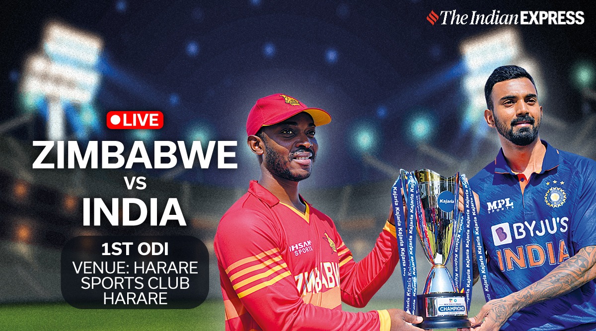 IND vs ZIM 1st ODI Live Score Updates: Zimbabwe five down, Chahar picks three wickets on return
