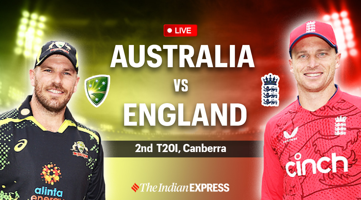 Australia vs England 2nd T20 Live Updates: Stoinis removes Brook, England four down