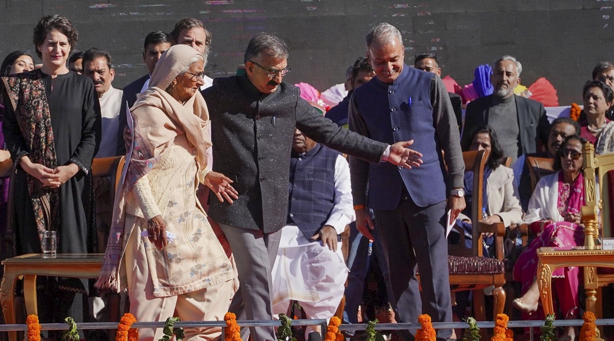 Sukhvinder Singh Sukhu Sworn In As Himachal CM Agnihotri As His Deputy