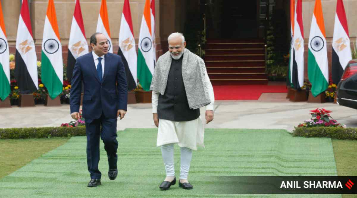 In India For Republic Day Egypt President El Sisi Holds Talks With PM