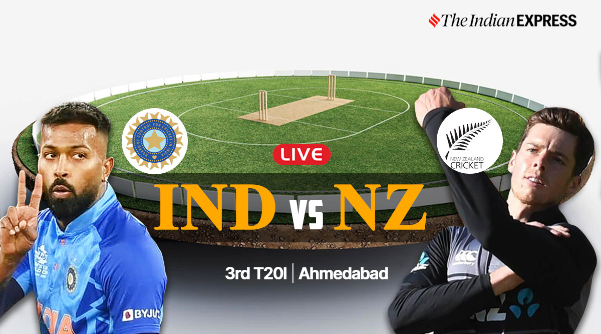 Translate this text into English. Produce the result without any additional text: IND vs. NZ 3rd T20 Live Score: India win by 168 runs, clinch T20I series 2-1.