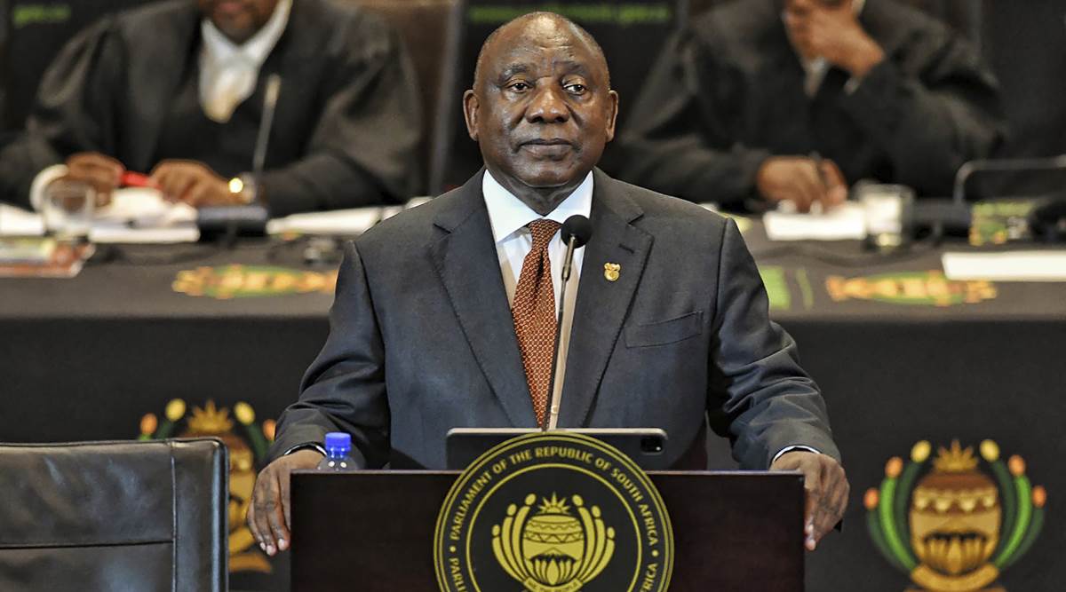 South African President Cyril Ramaphosa Declares State Of Disaster