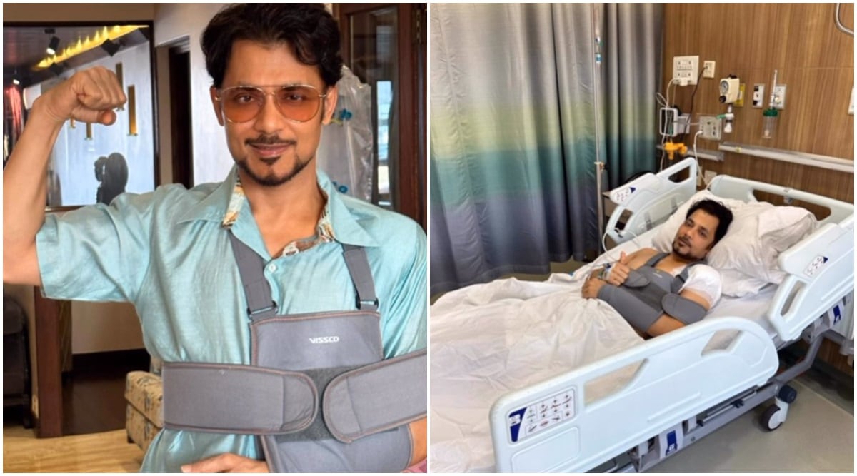 Shark Tank India Judge Anupam Mittal Injured Shares Photos From