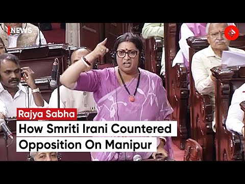 Rajya Sabha Witnessed Heated Exchange As Smriti Irani Countered