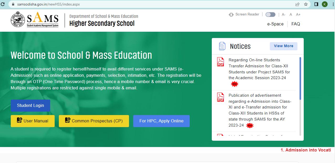 Sams Odisha Merit List Out Websites To Check Education News The