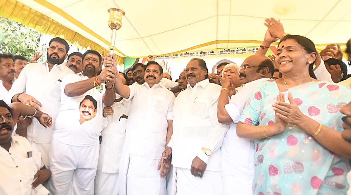 Aiadmk Gears Up For Edappadi K Palaniswamis First Show Of Strength As