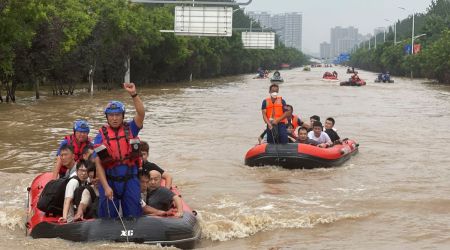 Flooding wreaks havoc in Beijing as China's capital sees heaviest rainfall in 140 years